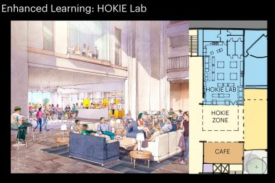 Rendering shows location of new lab
