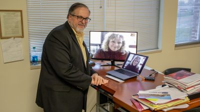 Warren Bickel and Christine Sheffer